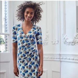 Boden Fake wrap dress